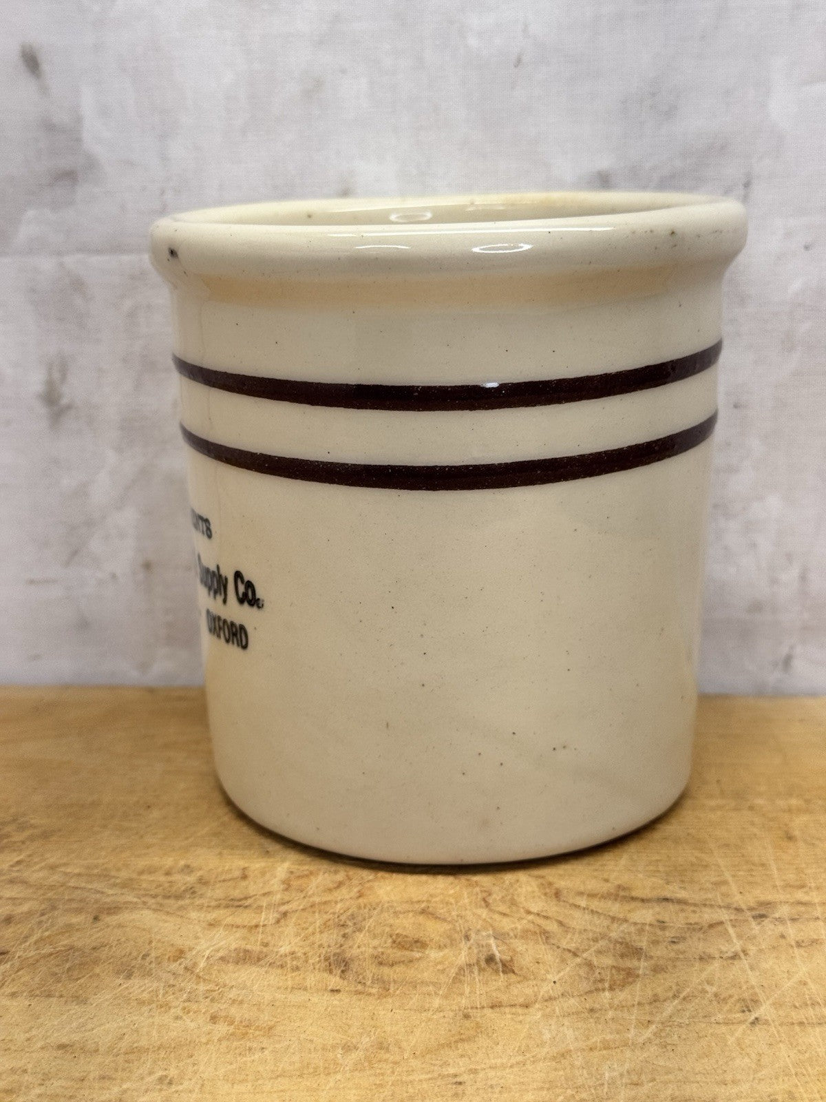 Laper Milling & Supply Co. Beater Jar Antique Fairwater Wisconsin #1126