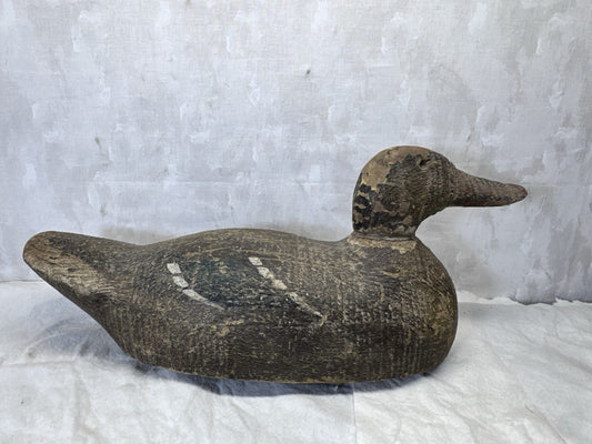 Vintage Wooden Hunting Duck Decoy