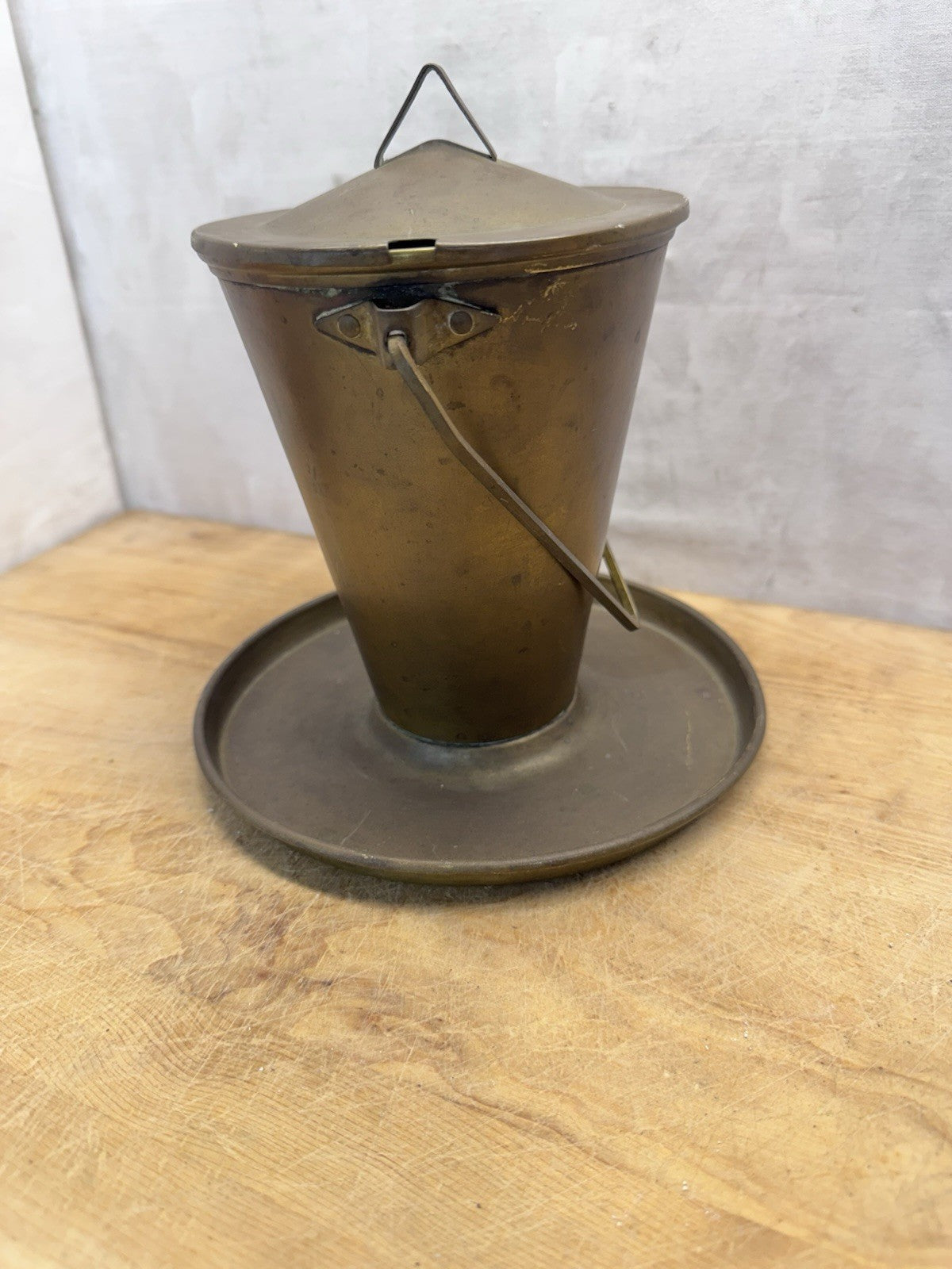 Vtg Fire Starter Wand With Smudge Pot  #S-1559