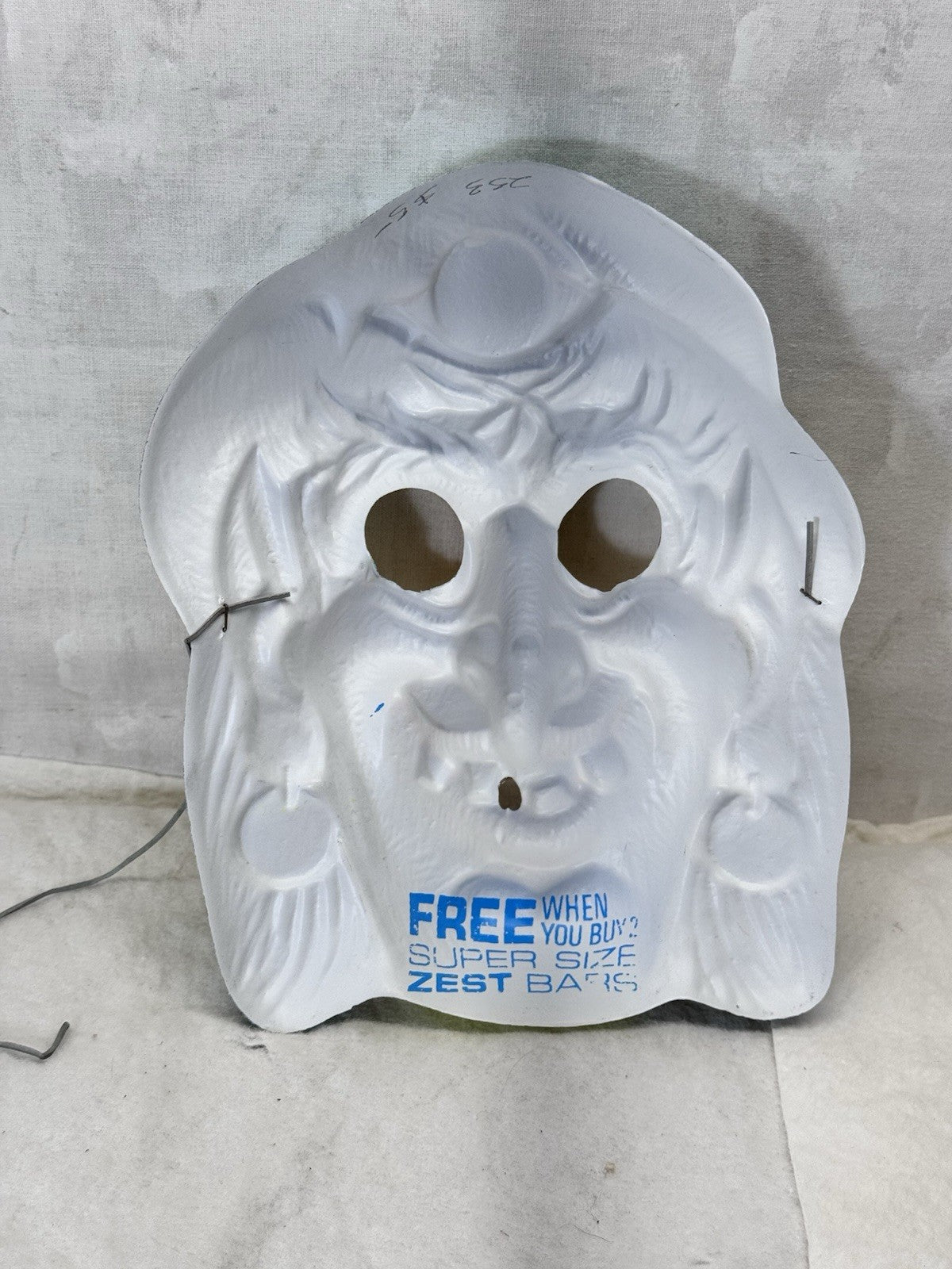Vintage Glow Gypsy Witch Halloween Mask #S-1968
