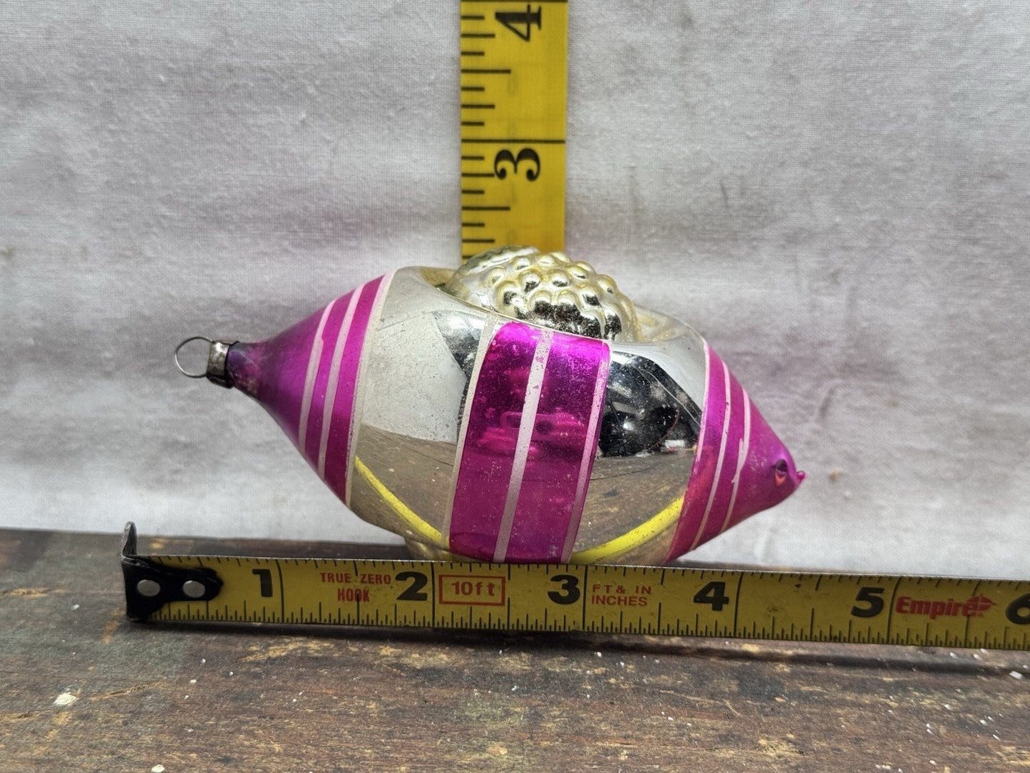Tear Drop Vtg Christmas Ornament #1570