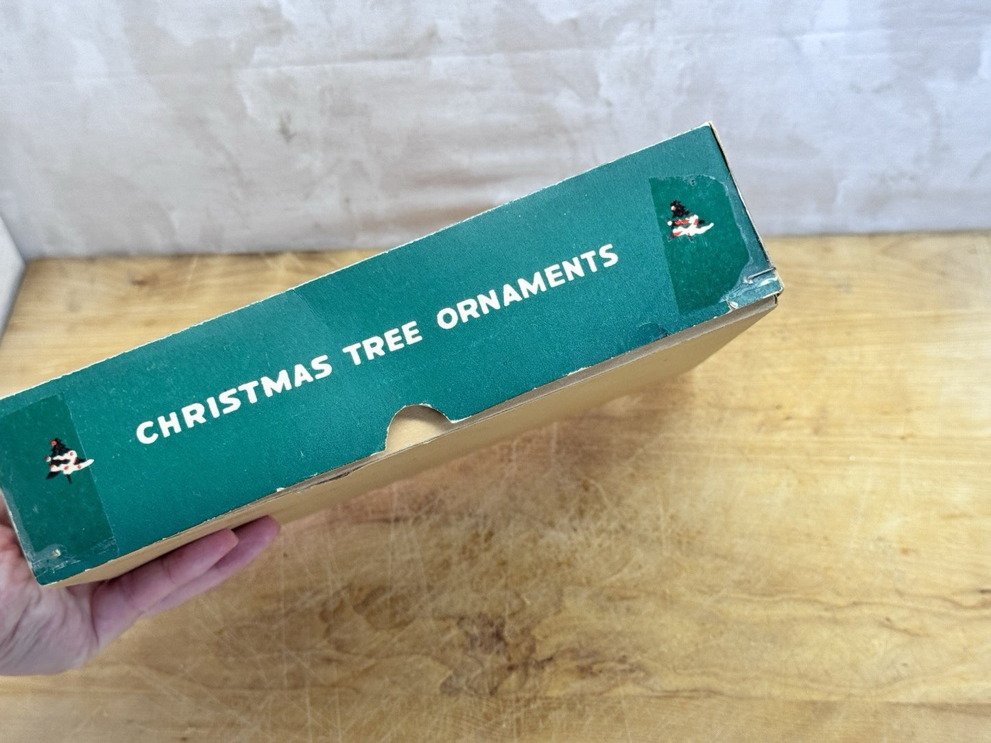 Fantasia Brand Christmas Tree Ornament Empty Box Vtg #1382