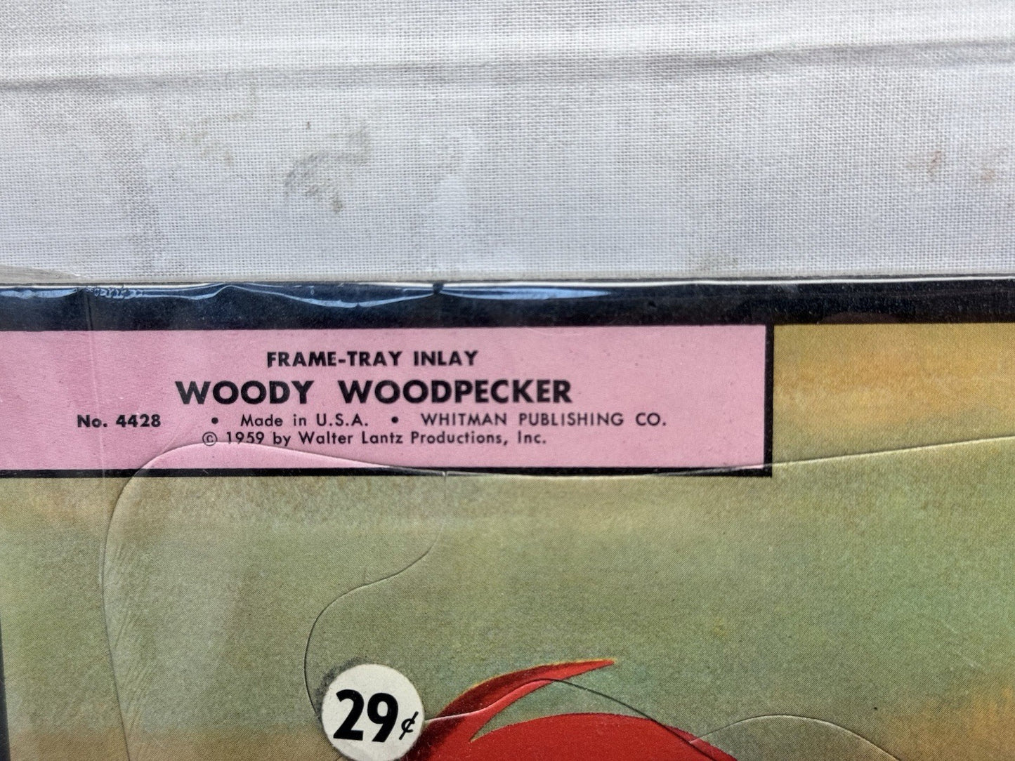 Woody Woodpecker Whitman Publishing Co. Puzzle Vintage #1465