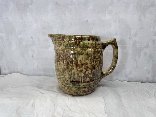 Morton Spatterware Antique Pitcher  #S-1847