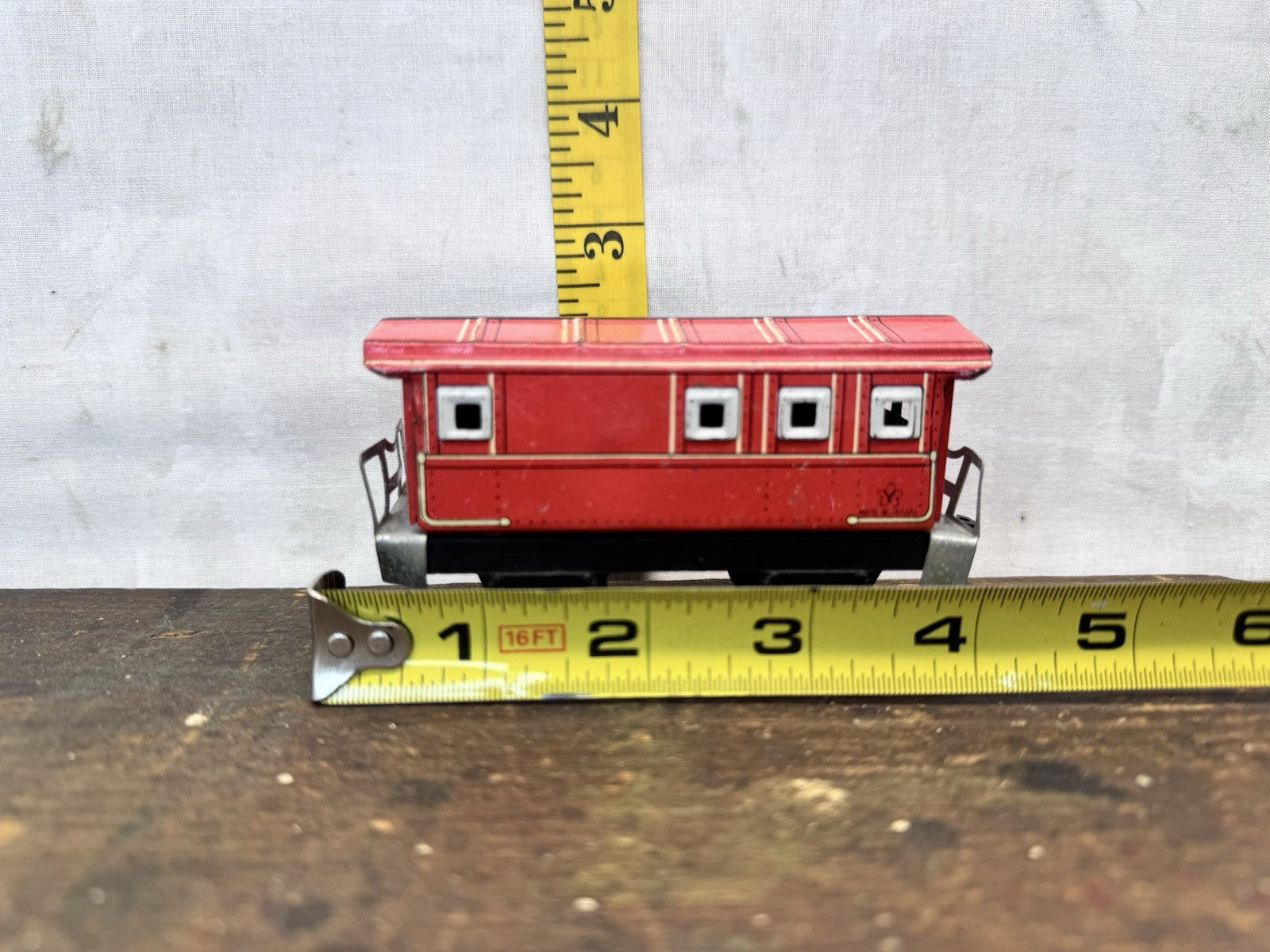 Continental Flyer Train Set No 167  Caboose Train Car Vtg #S-1603