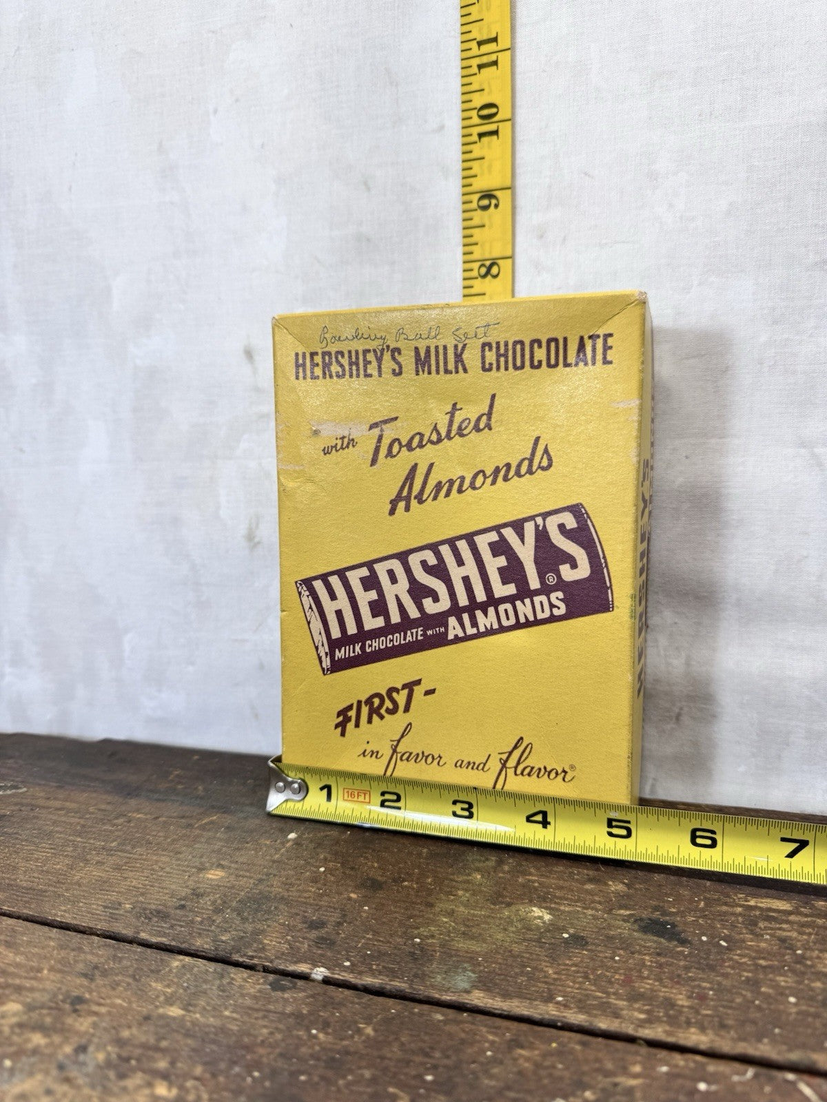 Hersheys Bar Milk Chocolate Empty Vintage Box
