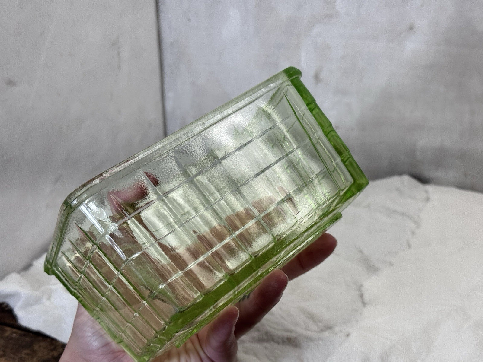 Uranium Butter Dish Lid Only  #S-1901