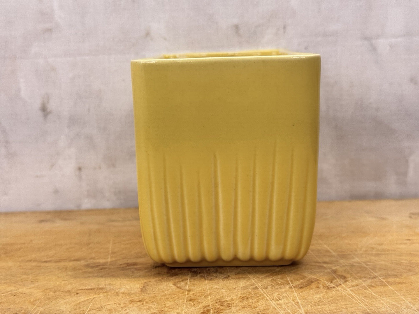 Yellow McCoy Rectangular Planter #1189