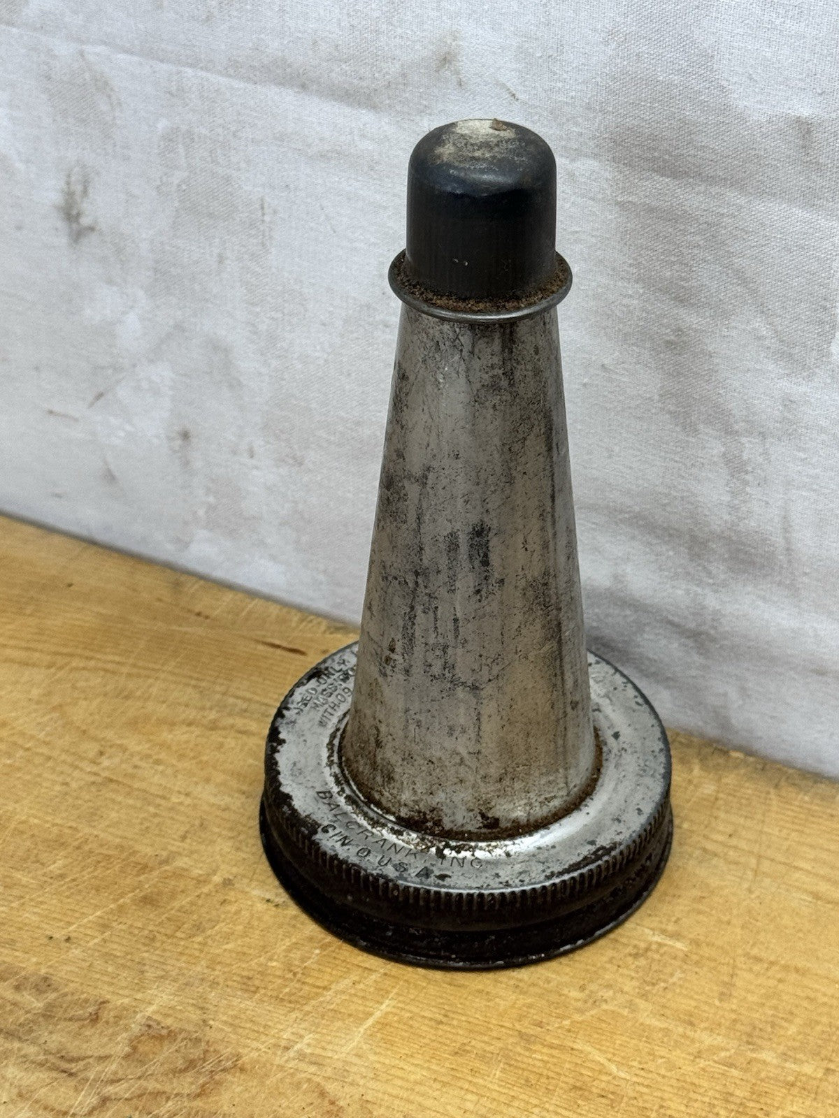 Metal Oil Dispenser Top Spout W/cap #1323