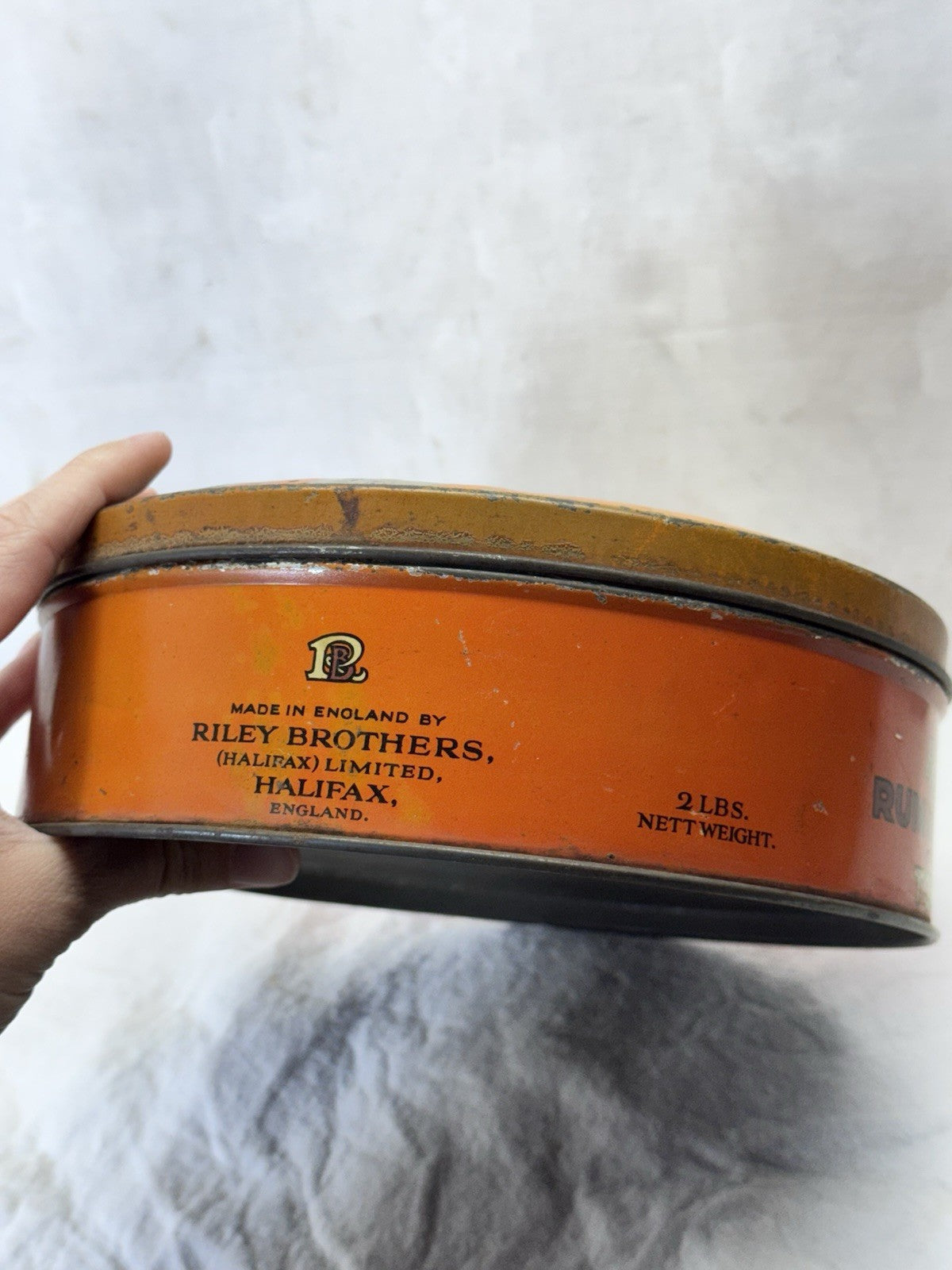 Riley’s Rum & Butter Toffee Tin Vintage #S-1958