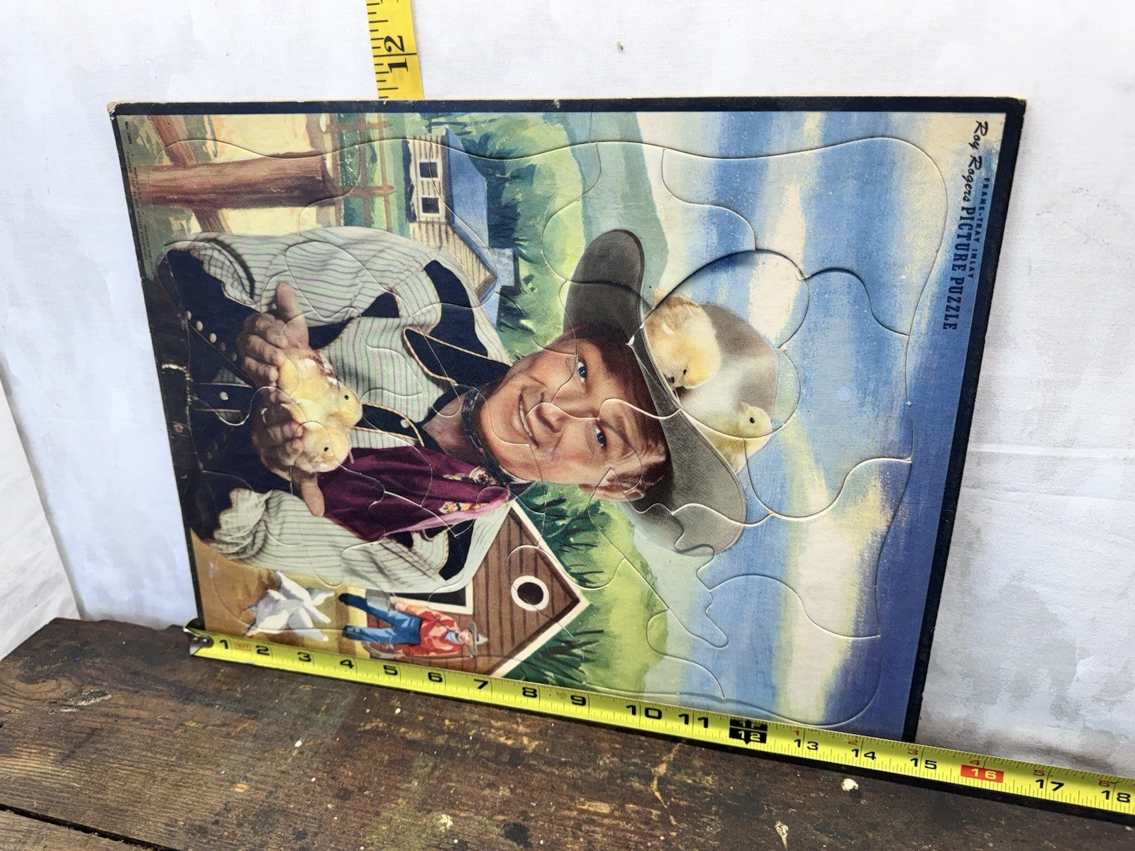 Roy Rogers Picture Puzzle Vtg #1464
