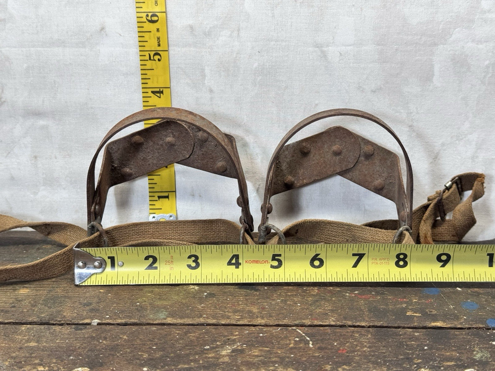 Ice Shoe Cleats Vintage Metal #S-1816