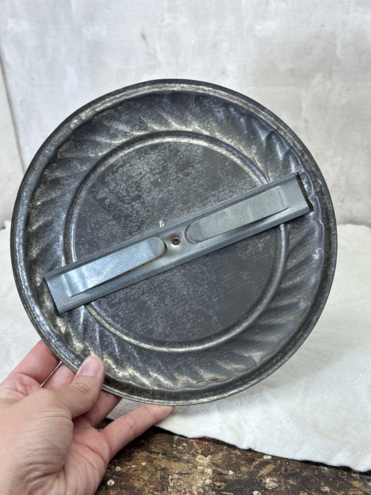 Vintage Floral White Stove Pipe Cover