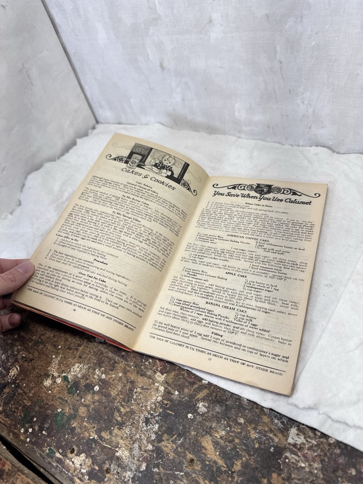 Calumet Baking Powder Reliable Recipes Book Vintage