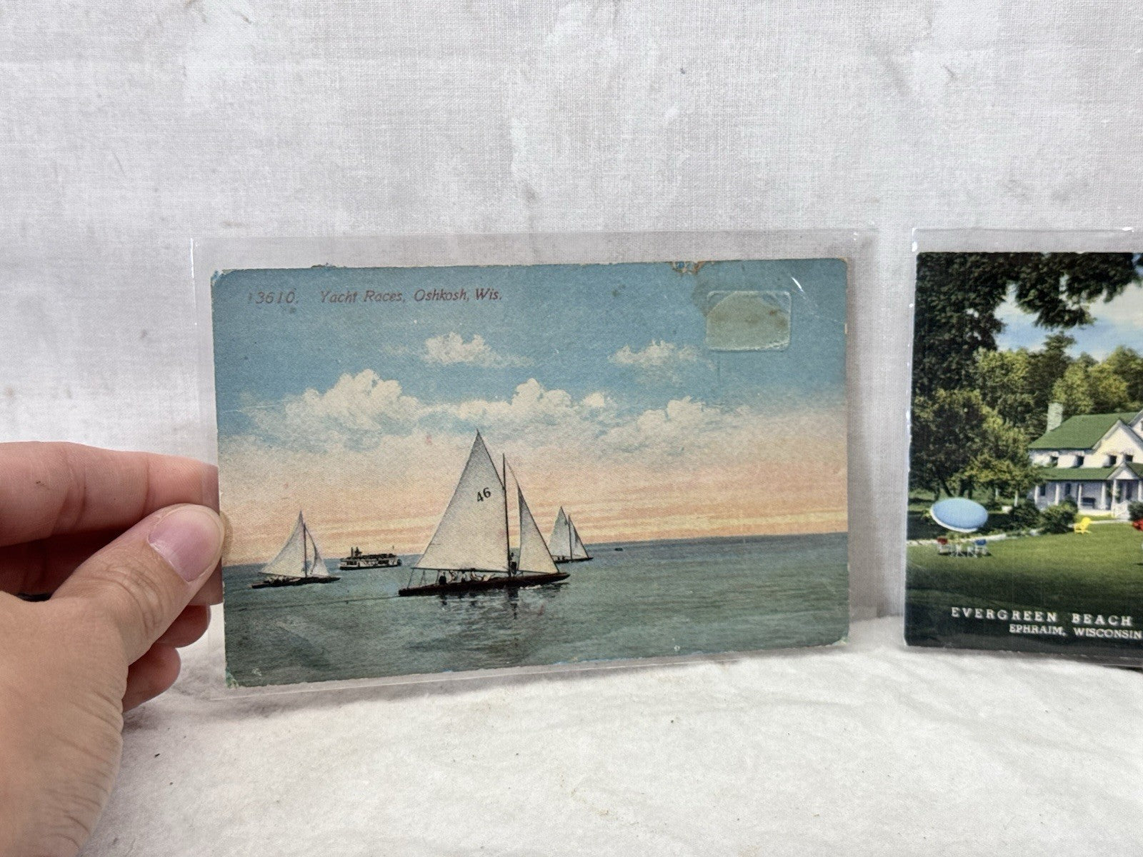 1955 Wisconsin Post Cards Vintage