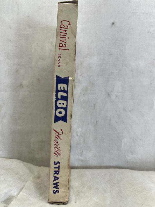 Clown Carnival Elbo Vintage Straws