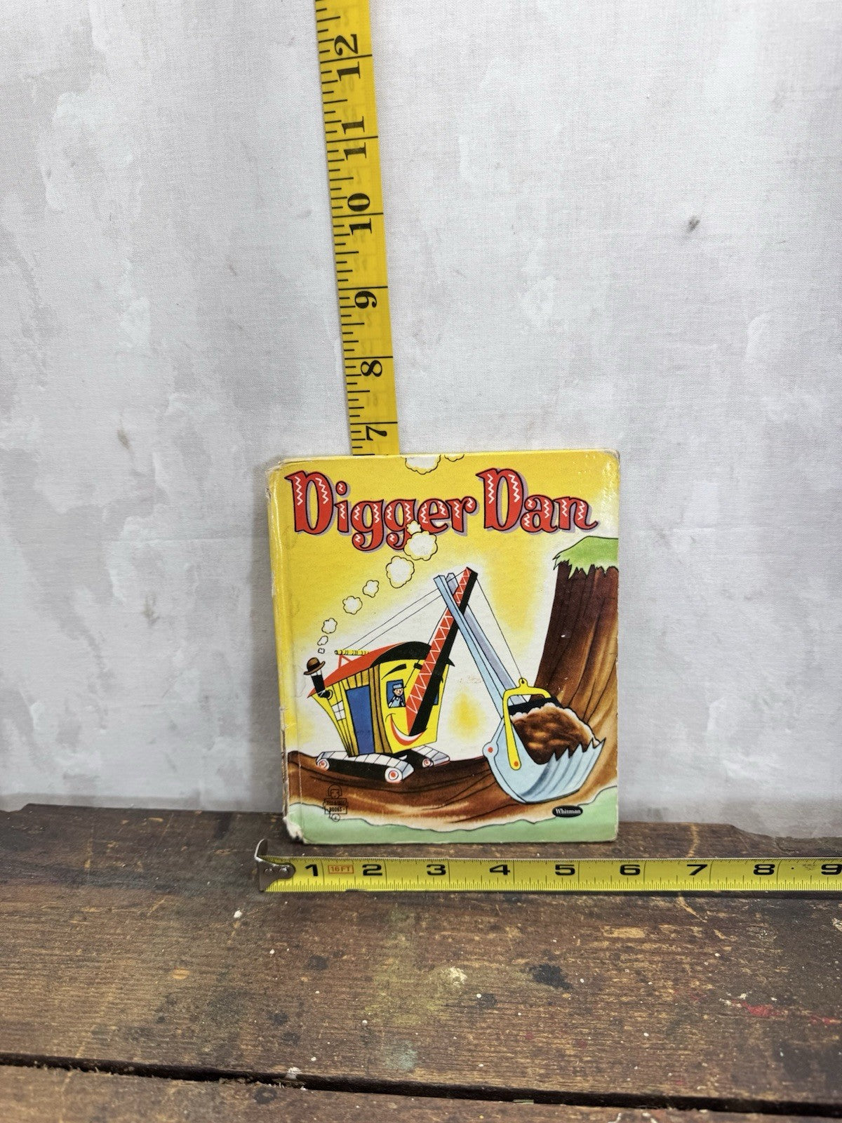 Digger Dan Tell-A-Tales Book Vintage Children’s Book