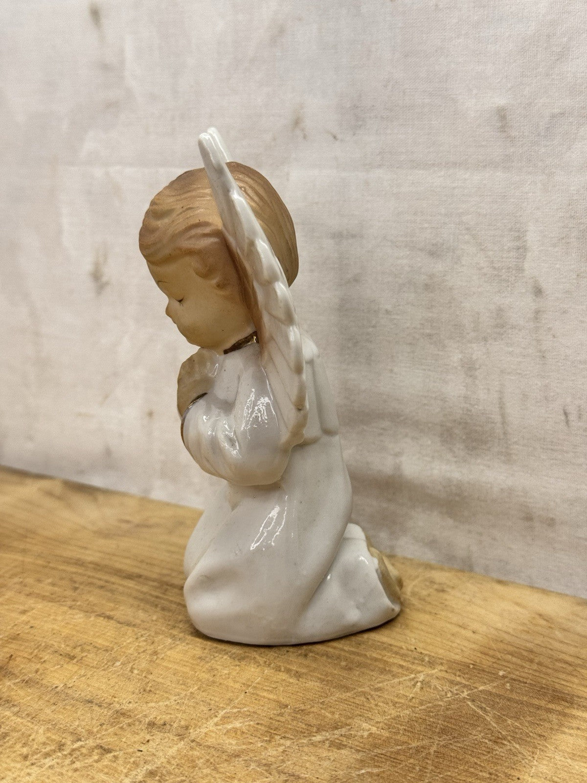 Japan Angel Figurine Vtg #1536