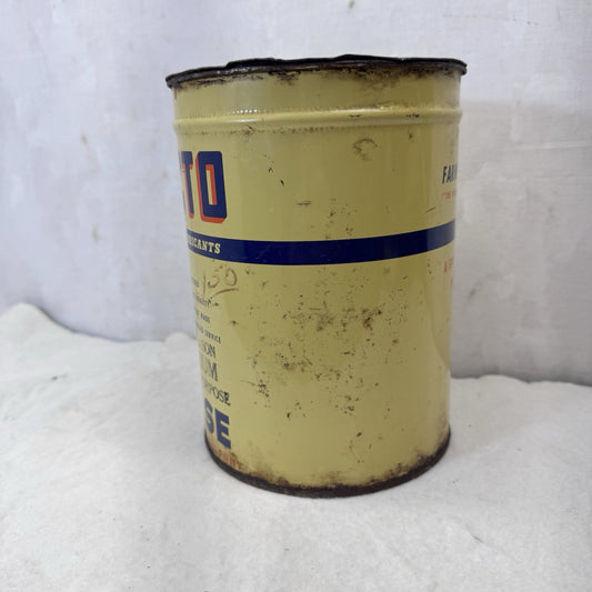Tracto Grease Tin Can Vintage