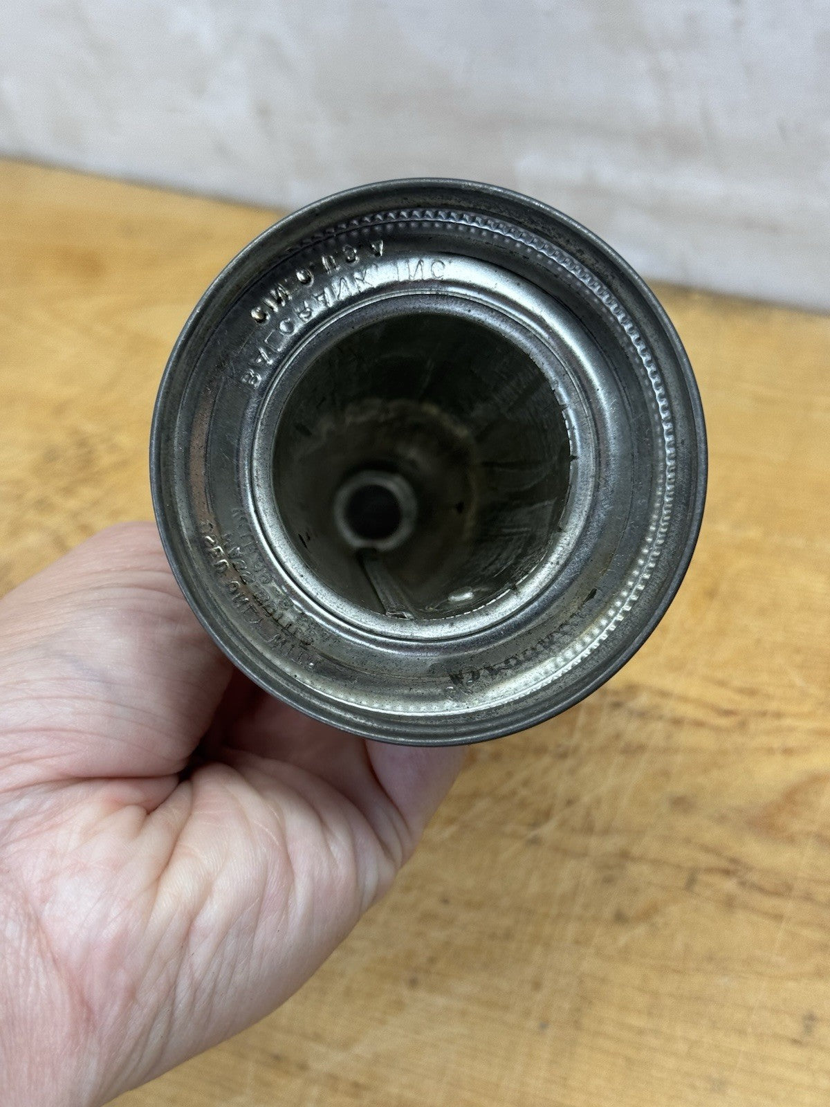 Metal Oil Dispenser Top Spout W/cap #1323