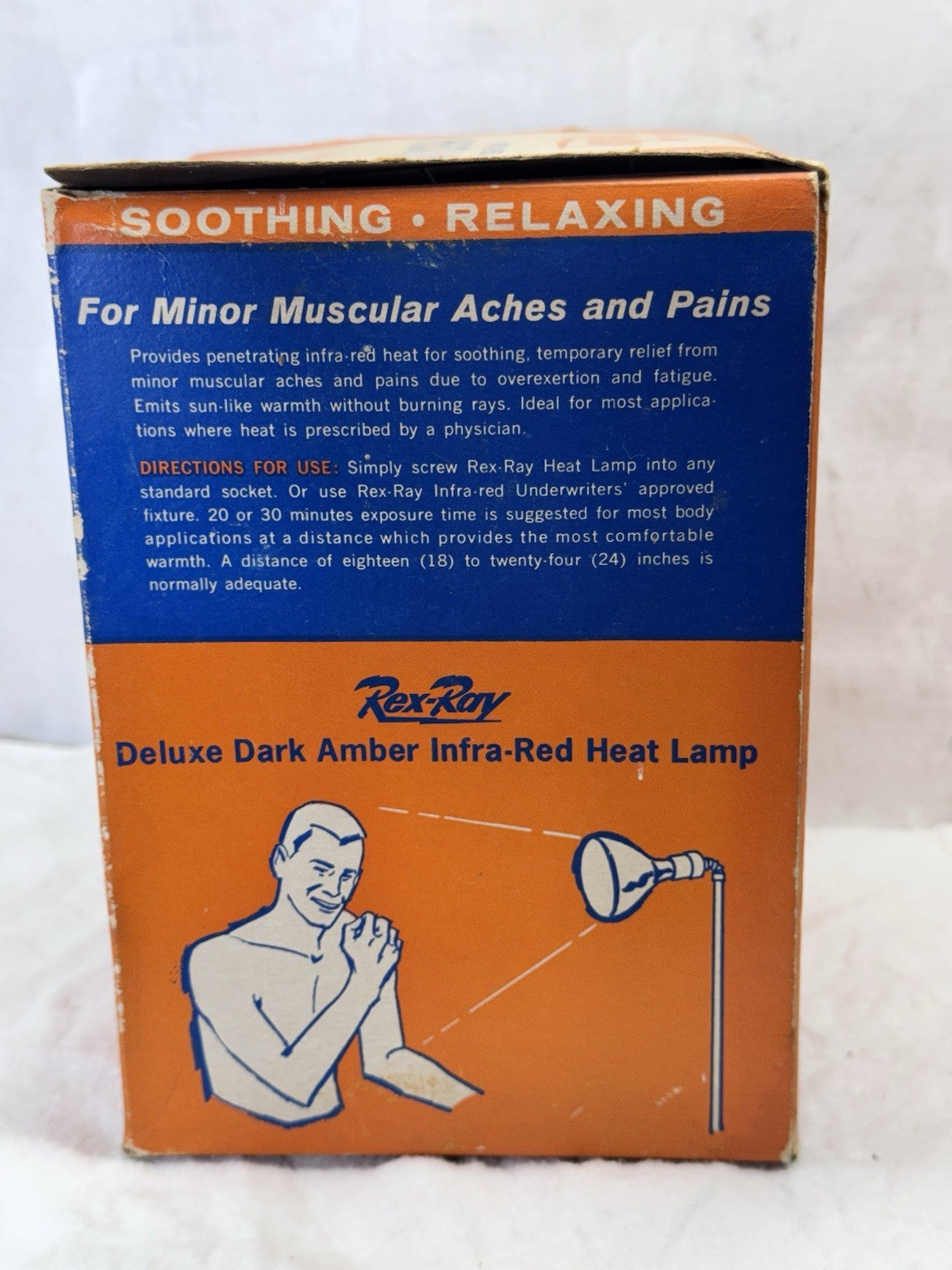 Rex-Ray Heated Lamp NOS Vintage Bulb