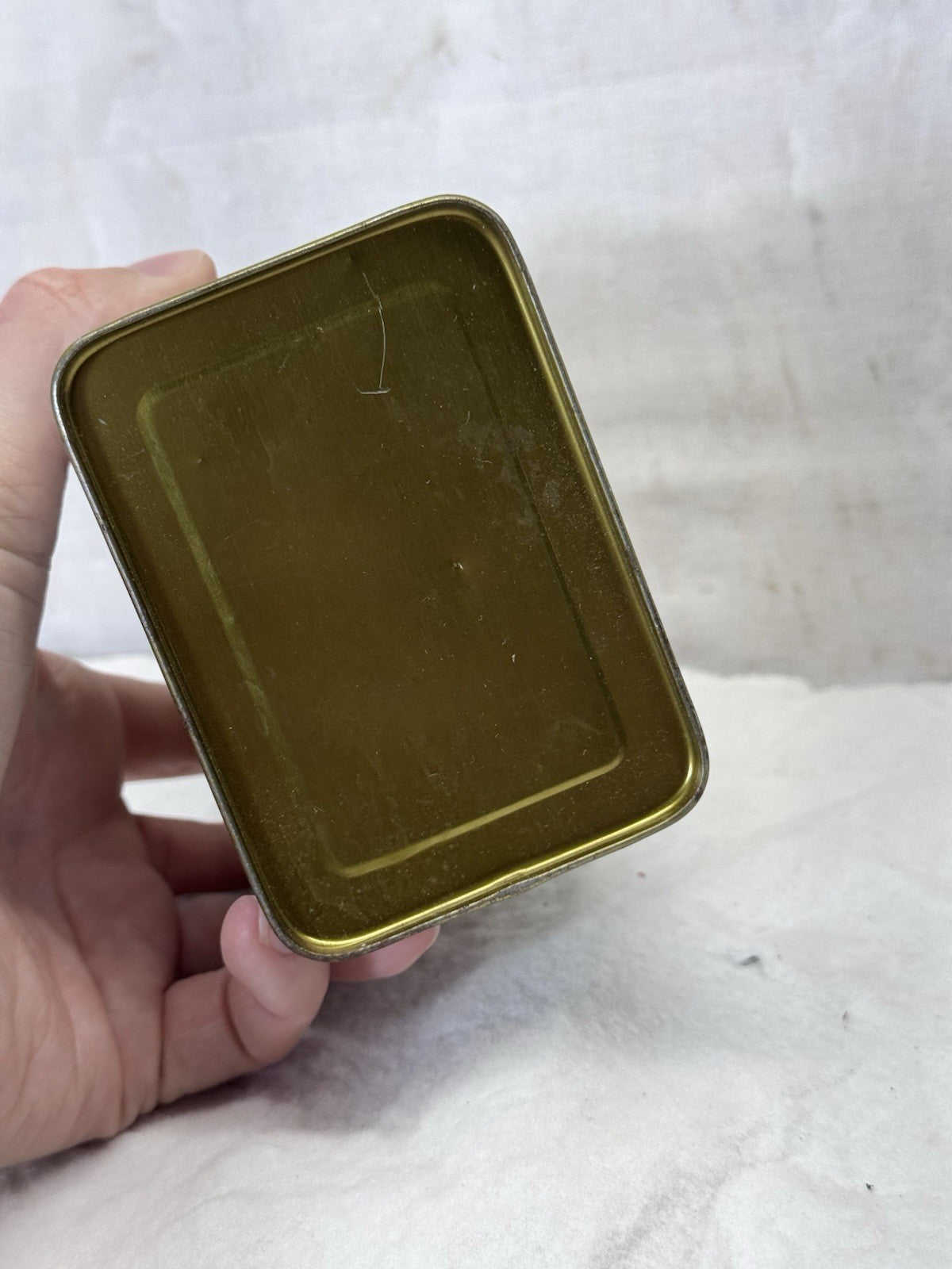 Rexall Epsom Salt Tin Vintage Empty #1910
