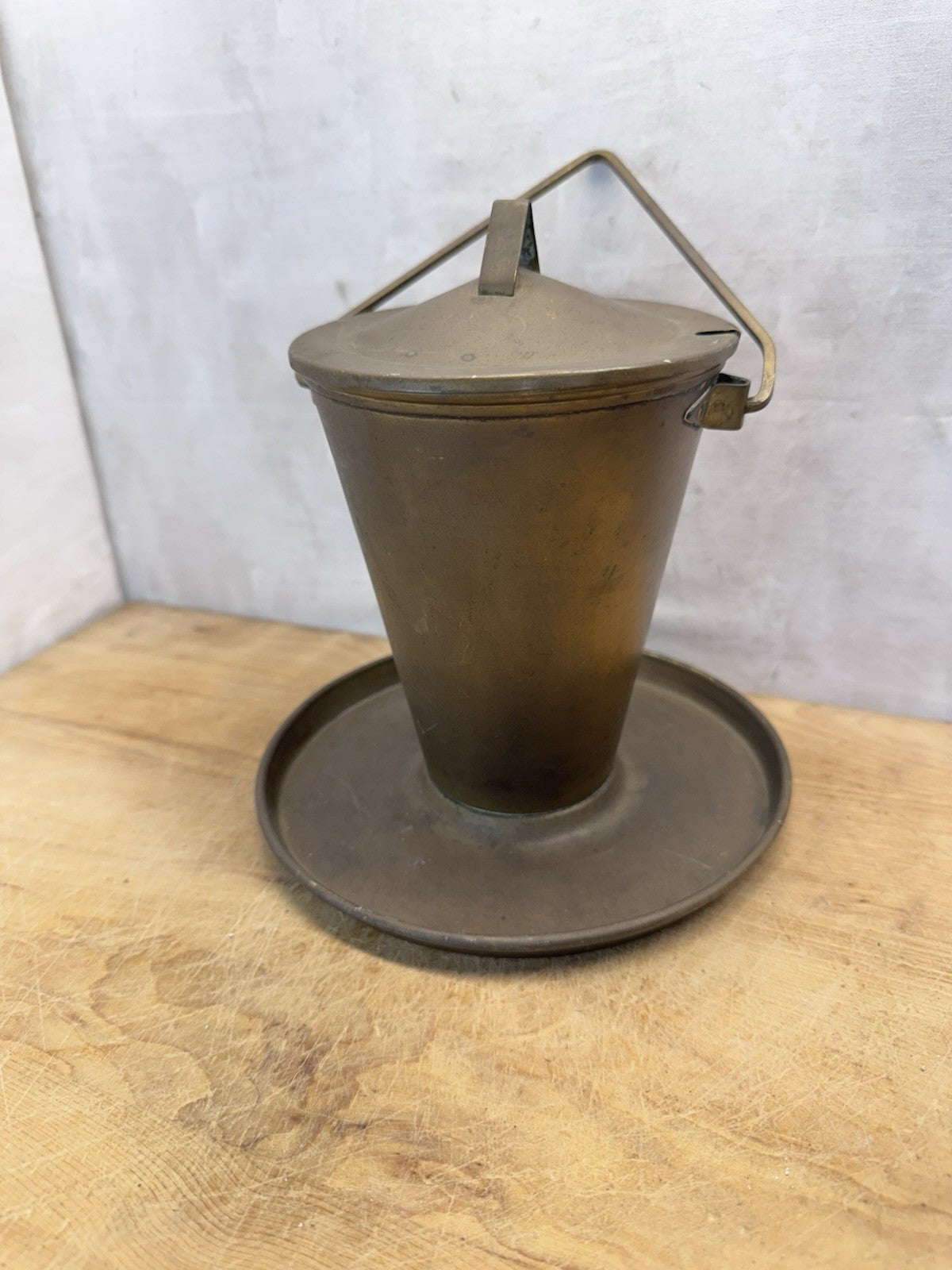 Vtg Fire Starter Wand With Smudge Pot  #S-1559