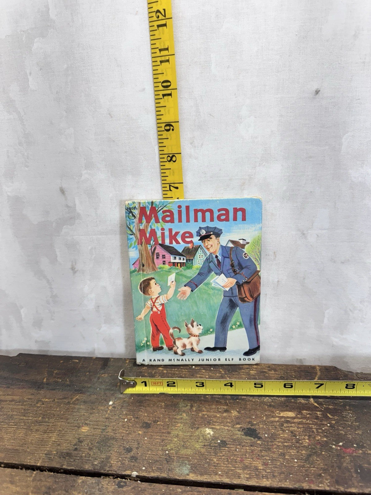 Mailman Mike Rand McNally Junior Elf Book Vintage Children’s Book