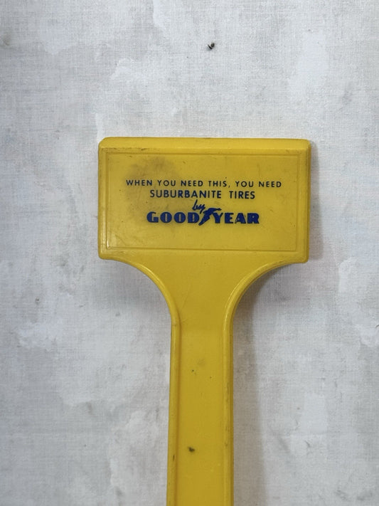 Goodyear Scraper Advertisement Vtg #S-1768
