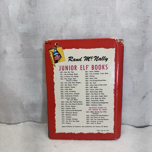 Sleeping Beauty Rand McNally Junior Elf Book Children’s Vintage