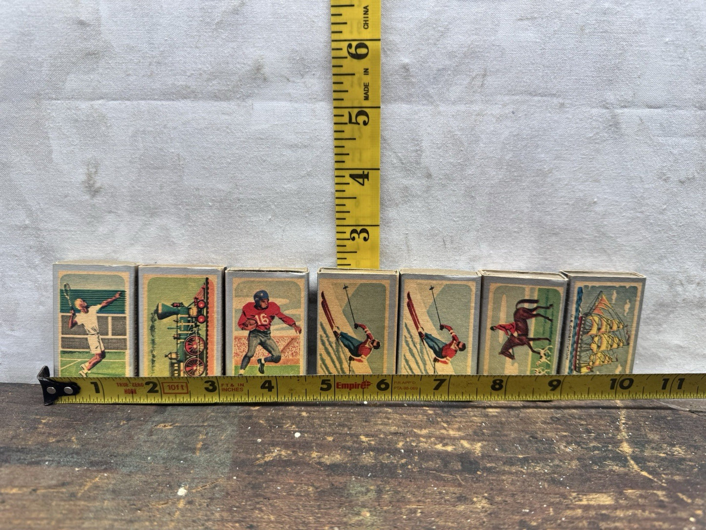 Ohio Blue Tip Match Boxes Vtg #1546