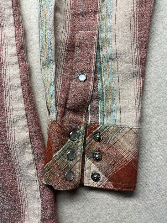 Vtg Pennington Men’s Medium Lsleeve Western Shirt