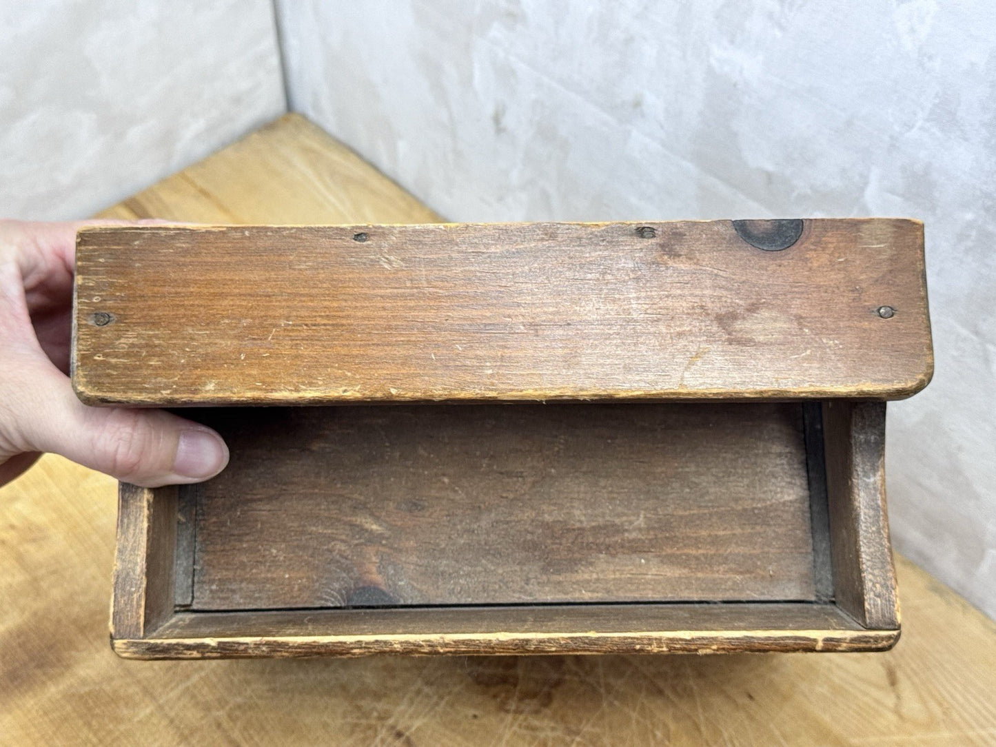 Mini Toy Dry Sink Primitive 1850s Doll #1157