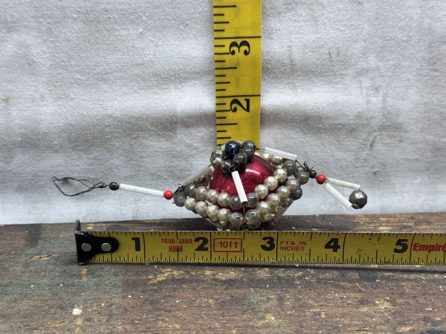 Victorian Glass Bead Ornament #1576