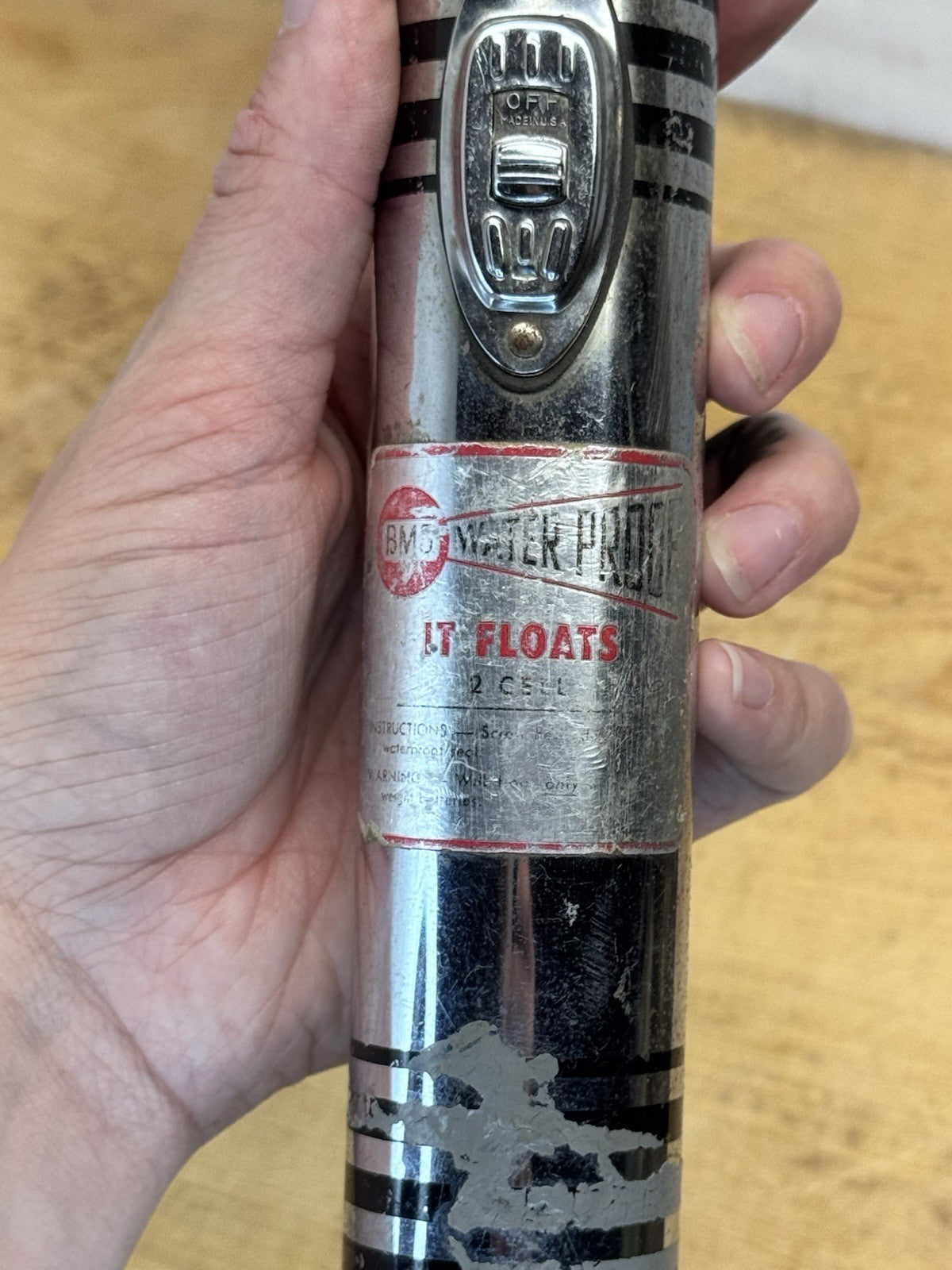 Vintage Flashlight Waterproof #S-1613