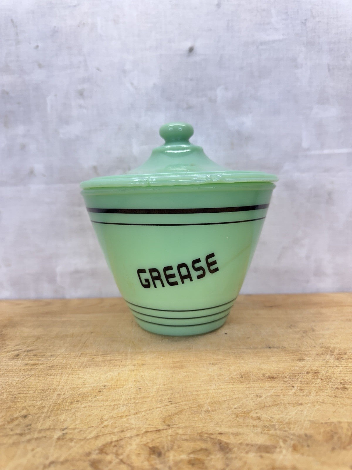 Jadeite Antique Grease Bowl #1072