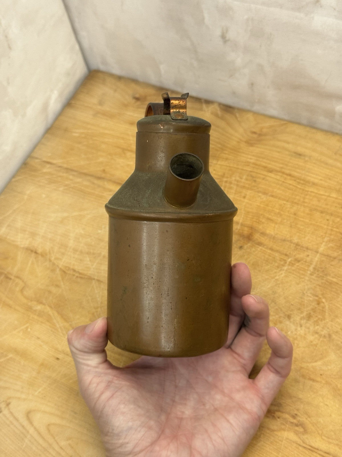 Antique Copper Pitcher #1273