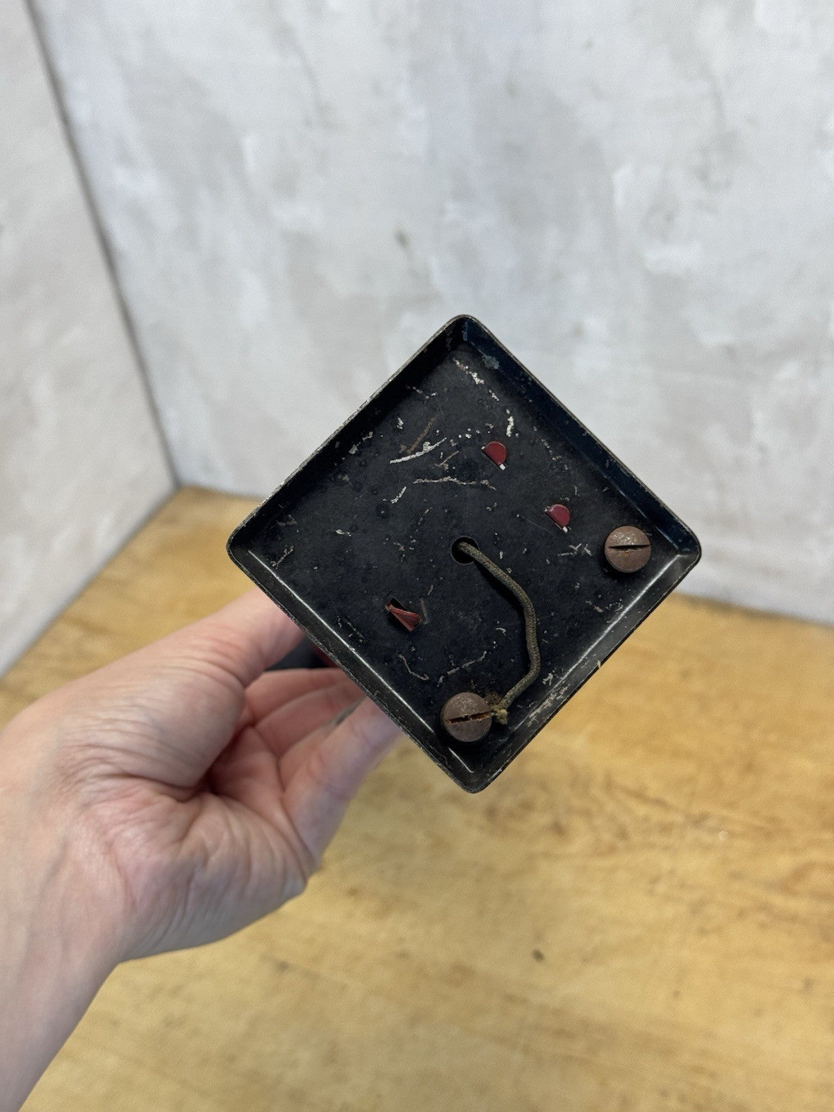 Vintage Marx Radio Train Control Tower No. 7 Tin Litho #S-1607
