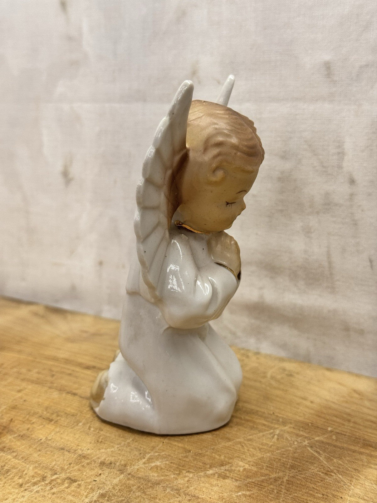 Japan Angel Figurine Vtg #1536