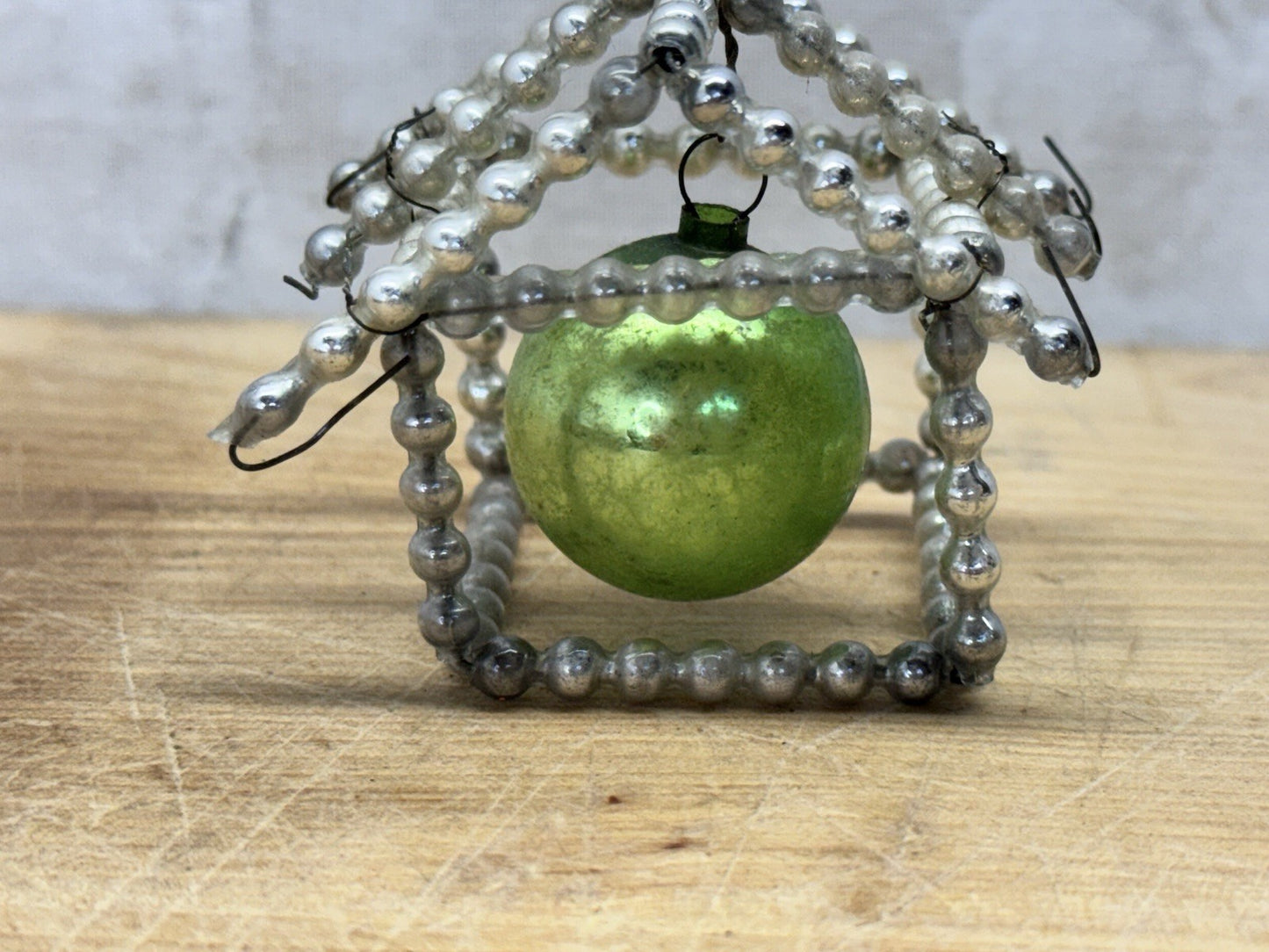 Victorian Glass Bead House Ornament #1577