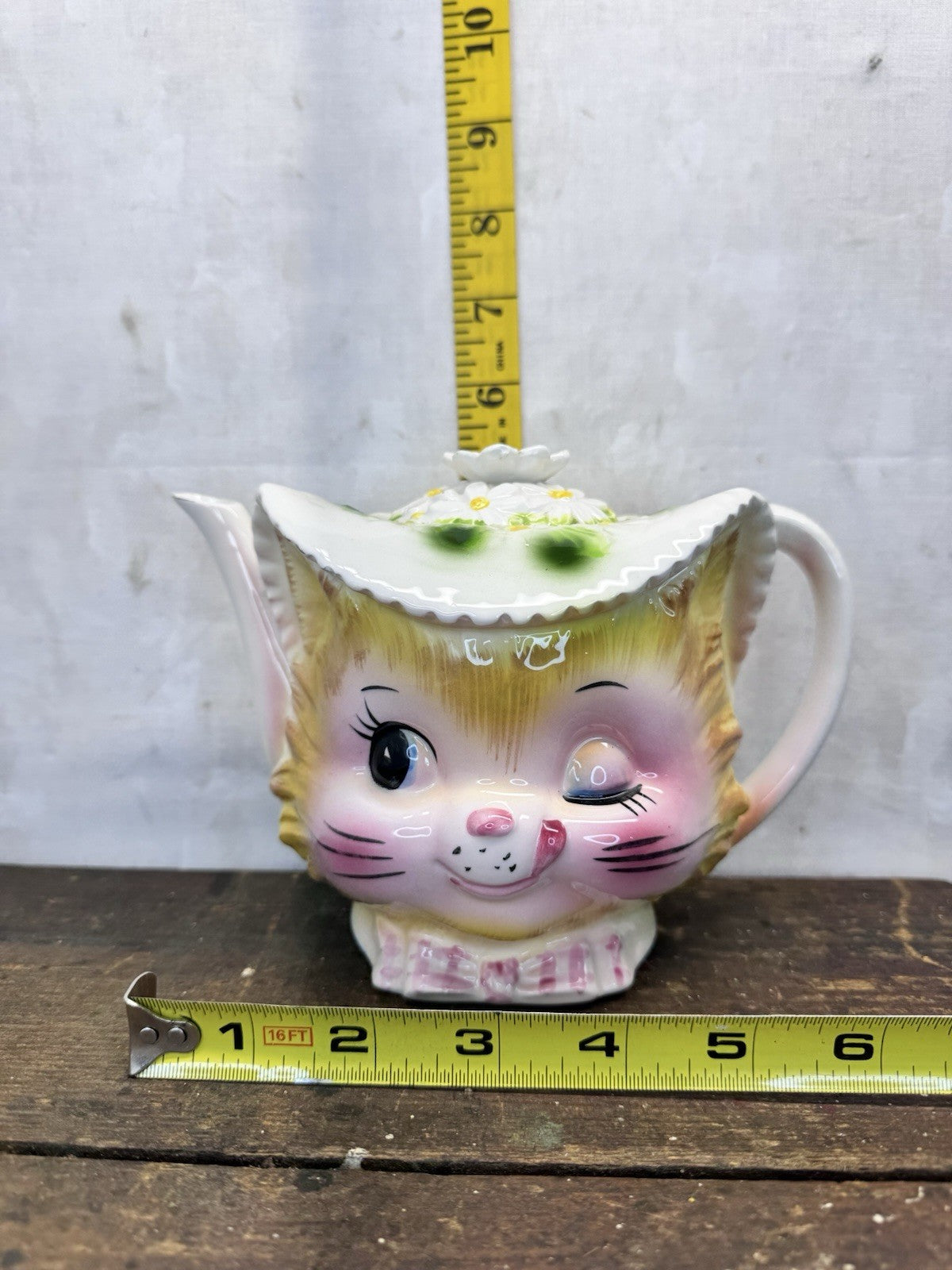 Vintage Miss Priss Enesco Teapot #S-1585