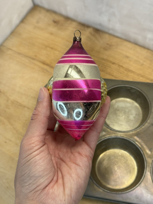 Tear Drop Vtg Christmas Ornament #1570