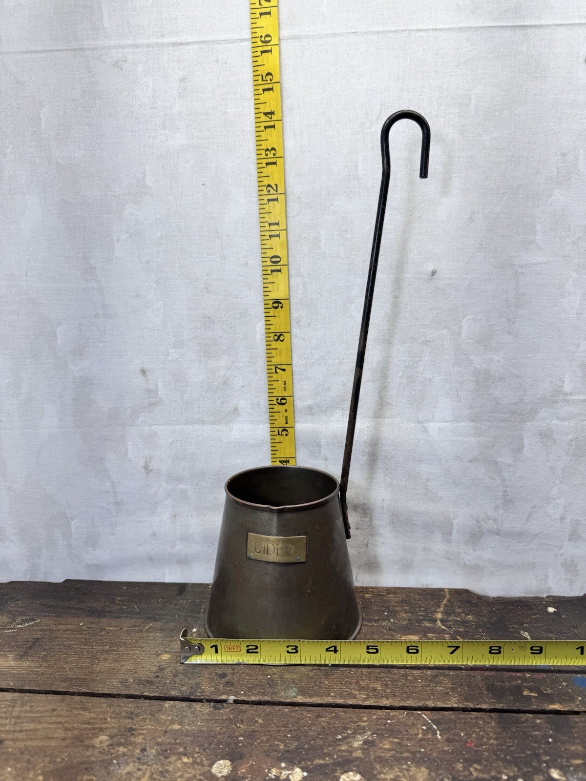 Copper Cider Scoop Cup Vintage