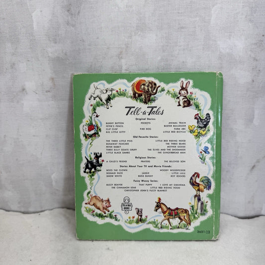 Little Red Riding Hood Tell-A-Tales Book Children’s Vintage Book