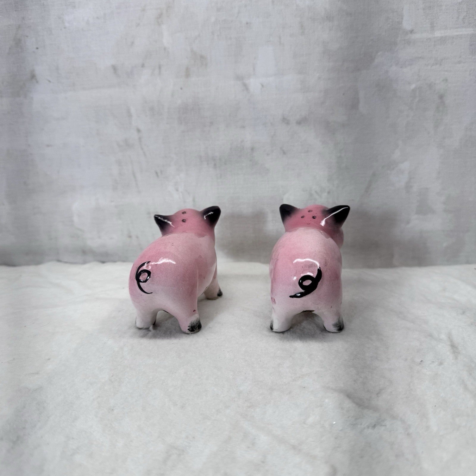 Pig Salt & Pepper Shakers Japan Vintage
