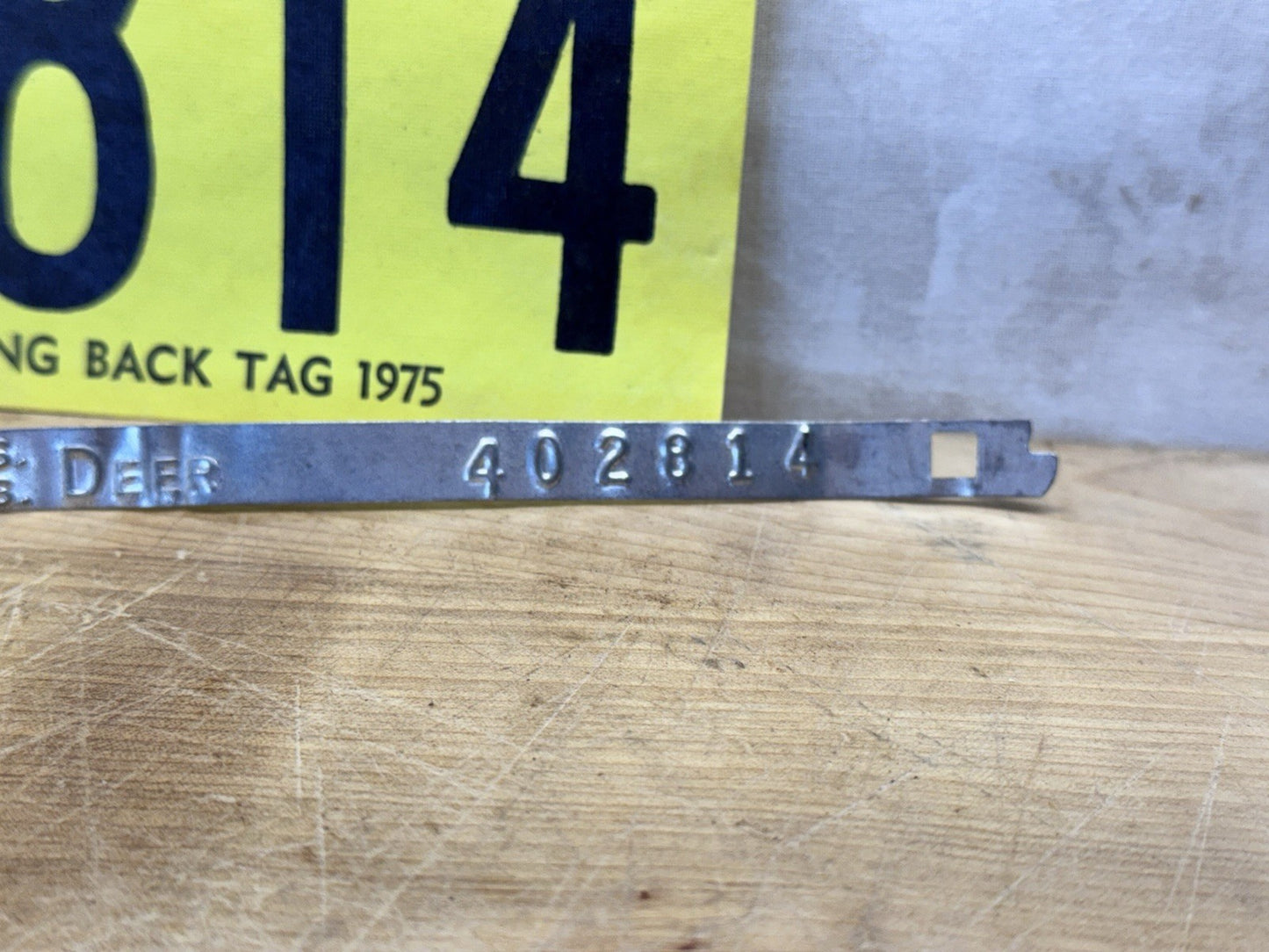 Wisconsin Resident Hunting Tags 1975 #1581