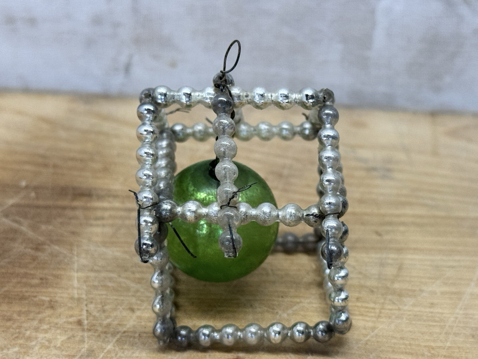 Victorian Glass Bead House Ornament #1577