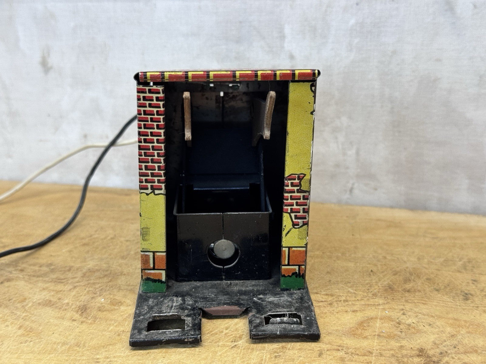 Vtg Marx 1614 Railroad River Div. Sec 8 Tin Litho Dump Station #S-1609