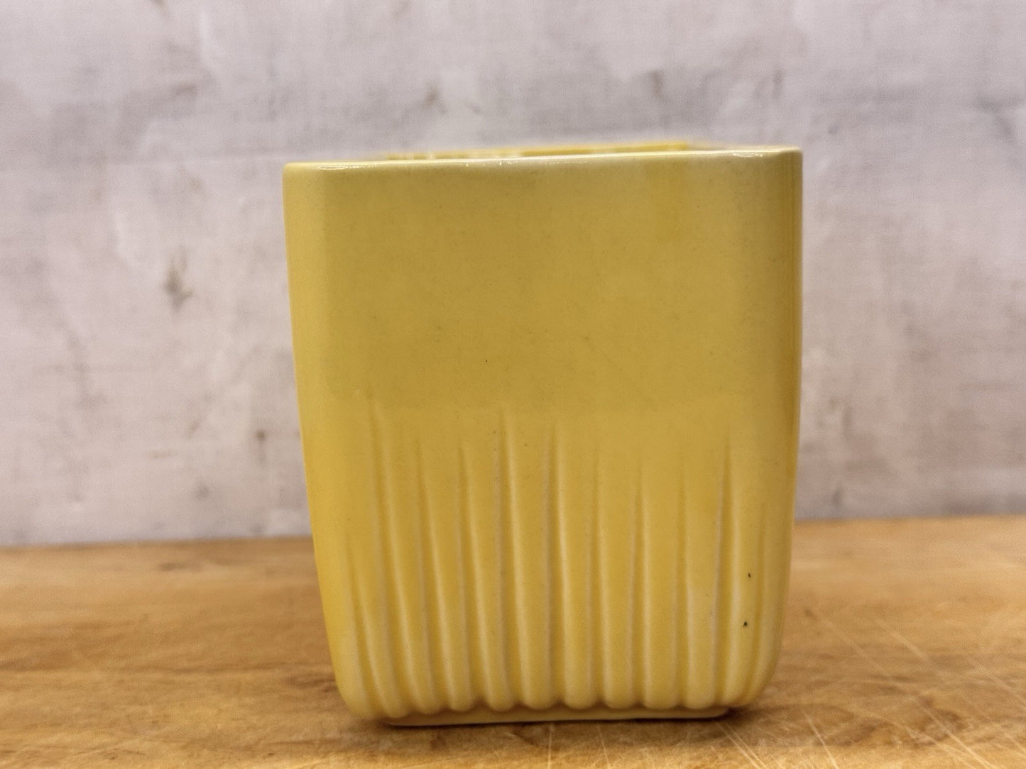 Yellow McCoy Rectangular Planter #1189