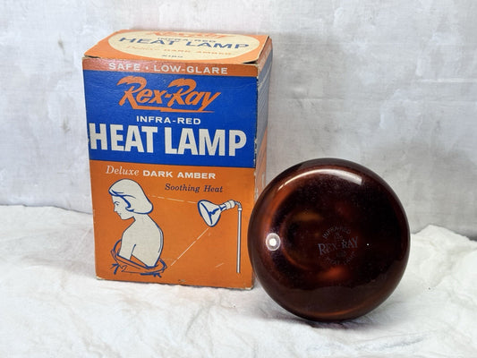 Rex-Ray Heated Lamp NOS Vintage Bulb